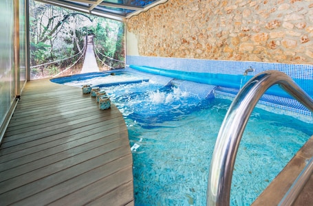 Indoor pool. Les Vinyes Hotel Boutique & Spa