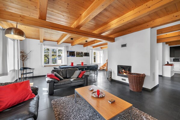 Villa | Living room - Villa in Mlade Buky Near Giant Mountains (Rudník)