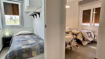 Apartamento | 3 dormitorios y tabla de planchar con plancha