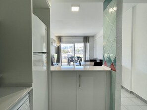 Apartment | Private kitchen - Apartment in Spain Near Sandy Beach & Pool (Torroella de Montgrí)