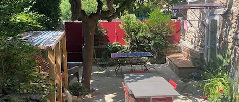 Restauration en plein air