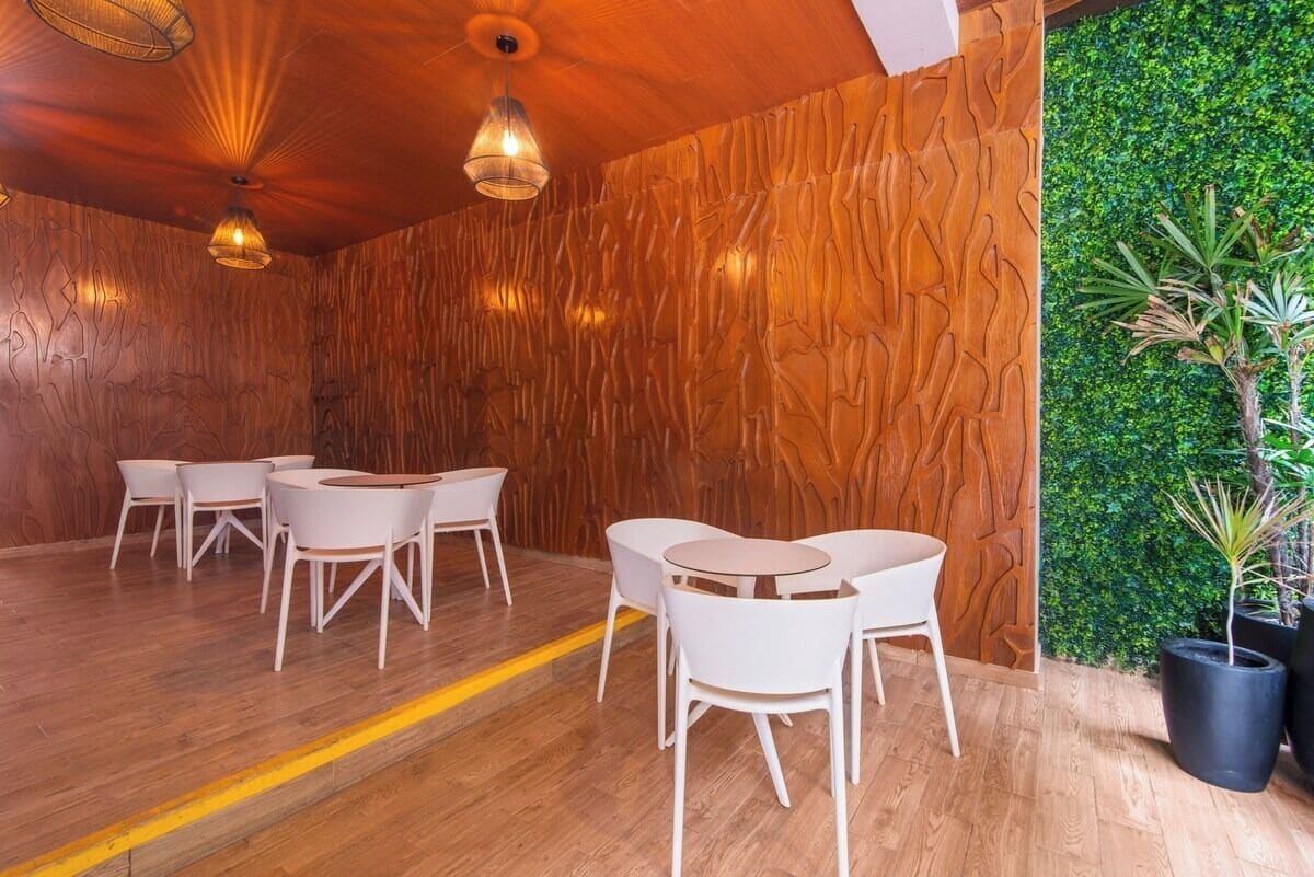 Departamento, 1 habitación, balcón, vista a la ciudad | Restaurantes