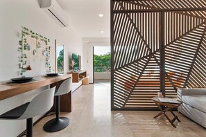 Apartment, 1 Bedroom, Balcony, City View | Dining room - Vibra Bonito Luxe Boho-chic Hideaway in Tulum (Tulum)