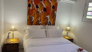 Apartment, 2 Bedrooms, Garden View | Premium bedding, individually decorated, individually furnished