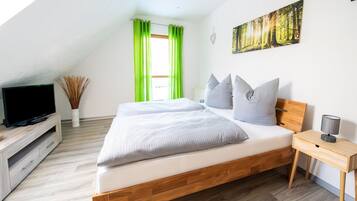 Casa | 5 dormitorios, mobiliario individual, ropa de cama