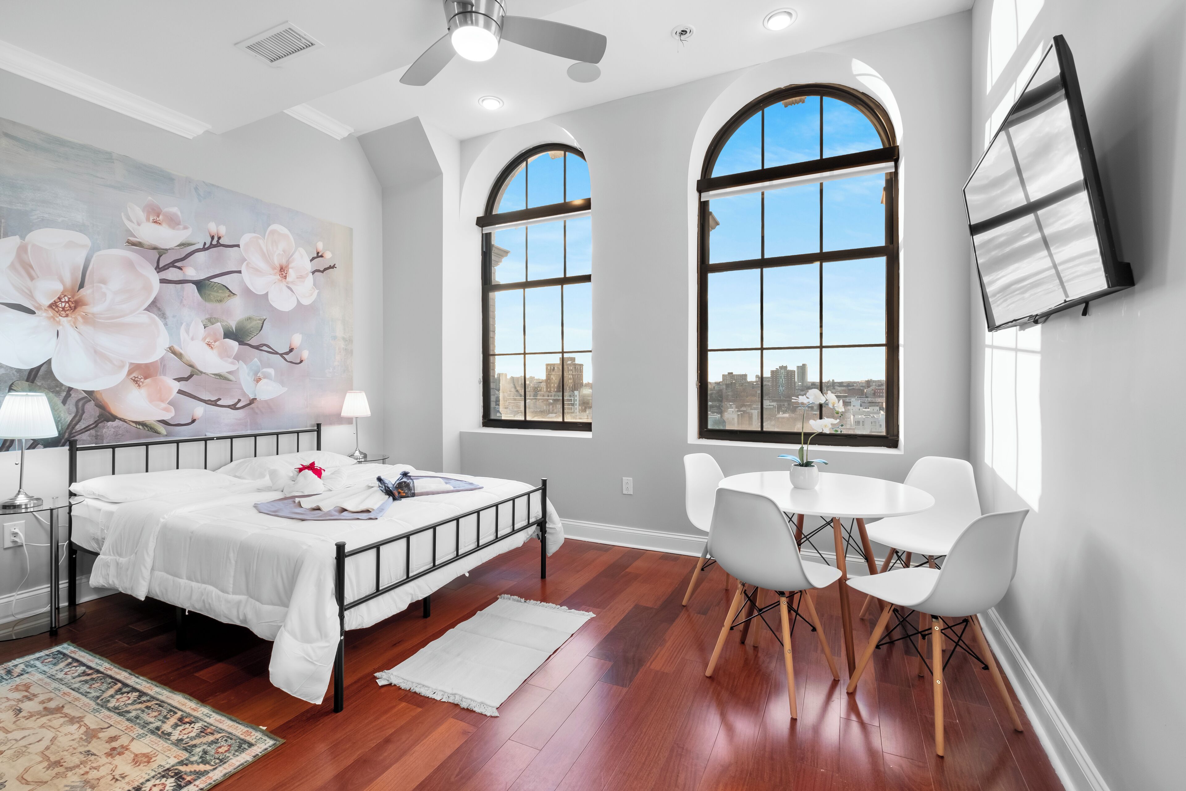 Strykejern/-brett, wi-fi (inkludert), sengetøy og rullestolvennlig