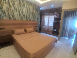 1 soverom, strykejern/-brett, wi-fi og sengetøy