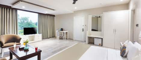 Estudio de lujo, vista a la ciudad