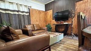 Villa, 5 Bedrooms, Accessible, Balcony | Living area - Dilan Residency Villa -5 Bedroom- Centrally Heated (Srinagar)