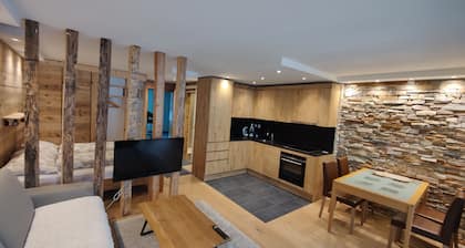 The Cristal apartment house is situated in a quiet location
