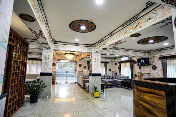 Interior entrance