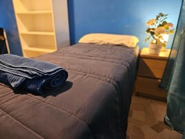 Classic Single Room, 1 Twin Bed, City View | Desk, blackout drapes, free WiFi, bed sheets