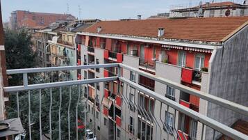 Doppia Standard, 1 camera da letto, balcone, vista città | Vista dalla camera