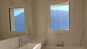 Apartment, Lake View | Bathroom | Bidet - Unique Gandria Attic (Lugano)