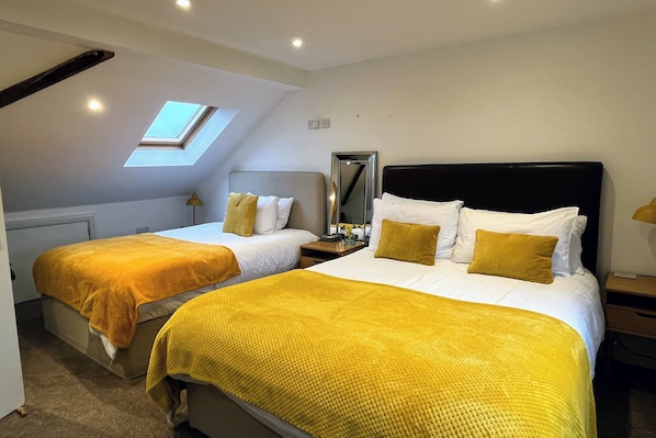 3 chambres, chambres insonorisées