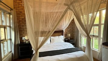 Deluxe Double Room, Patio, Garden View | Premium bedding, free WiFi, bed sheets