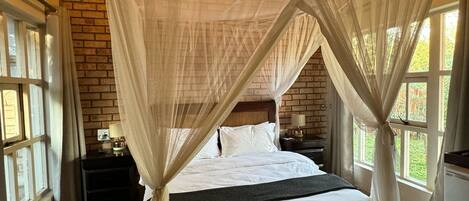 Deluxe Double Room, Patio, Garden View | Premium bedding, free WiFi, bed sheets