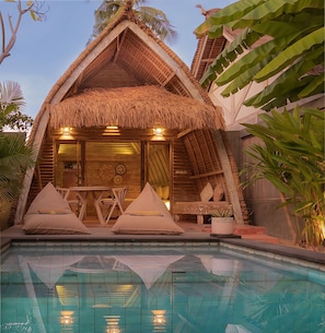 Romantic Double Room, Private Pool - Villa Palma Gili Meno (Gili Meno)