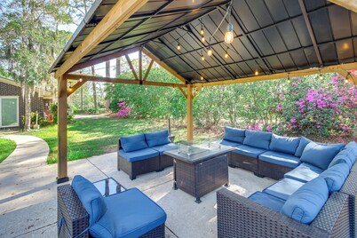 4 Mi to Savannah: Home w/ Gazebo & Seasonal Pool!