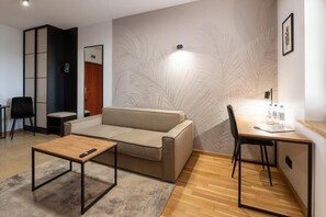 Tremannsrom – familie, 1 soverom | Individuelt dekorert, individuelt innredet og skrivebord