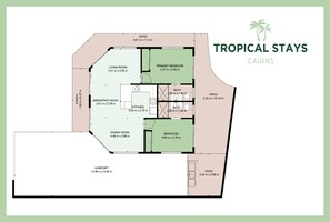 House | 2 bedrooms, Internet