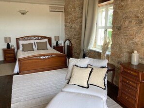 3 dormitorios, tabla de planchar con plancha, wifi y ropa de cama