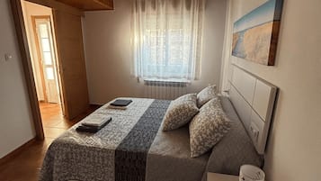 4 habitaciones, wifi gratis y ropa de cama
