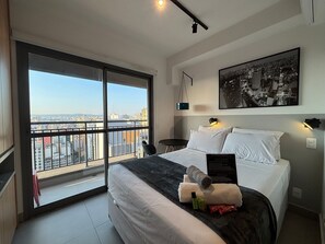 Deluxe Studio | Blackout drapes, iron/ironing board, free WiFi - Prime Stay - Vila Buarque (São Paulo)