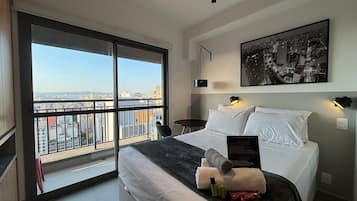 Blackout curtains, iron/ironing board, free WiFi