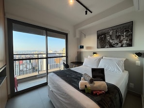 Deluxe Studio | Blackout drapes, iron/ironing board, free WiFi - Prime Stay - Vila Buarque - São Paulo - BR (São Paulo)