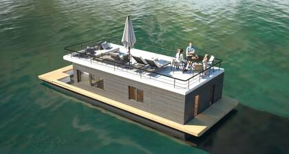 Panoramic electric boat, sail on the Lac du Der without a license. Eclaron