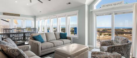 TV connectée, cheminée