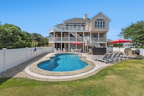 Beheizter Pool