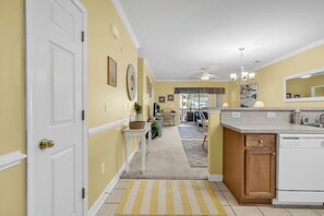 Interior - Barefoot Landing 2BR/2BA at Willow Bend 822. Water View with Pool (North Myrtle Beach)