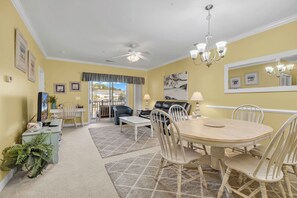 Interior - Barefoot Landing 2BR/2BA at Willow Bend 822. Water View with Pool (North Myrtle Beach)