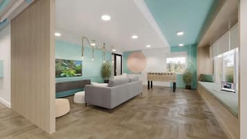 Lobby sitting area