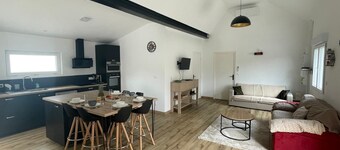 Duo of houses 2 minutes from the beach