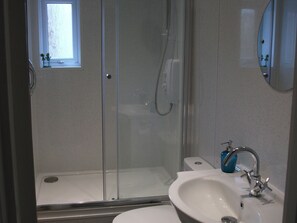 Dusche, Handtücher, Seife