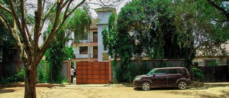 Voorkant van accommodatie