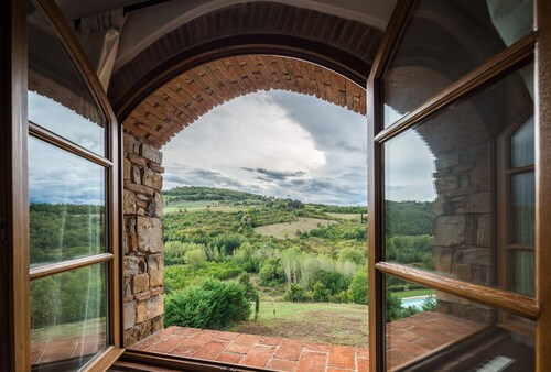 Typical farmhouse in the heart of Chianti with private swimming pool 