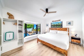 7 bedrooms, iron/ironing board, travel crib, WiFi