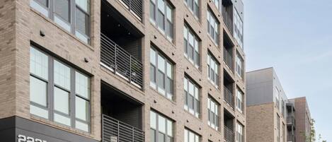 Voorkant van accommodatie