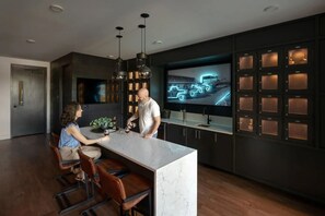 Lobby sitting area - Forge at Raleigh Iron Works (Raleigh)