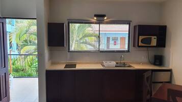 Apartamento, 1 habitación | Cocina privada | Utensilios de cocina