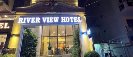 Façade de l’hébergement