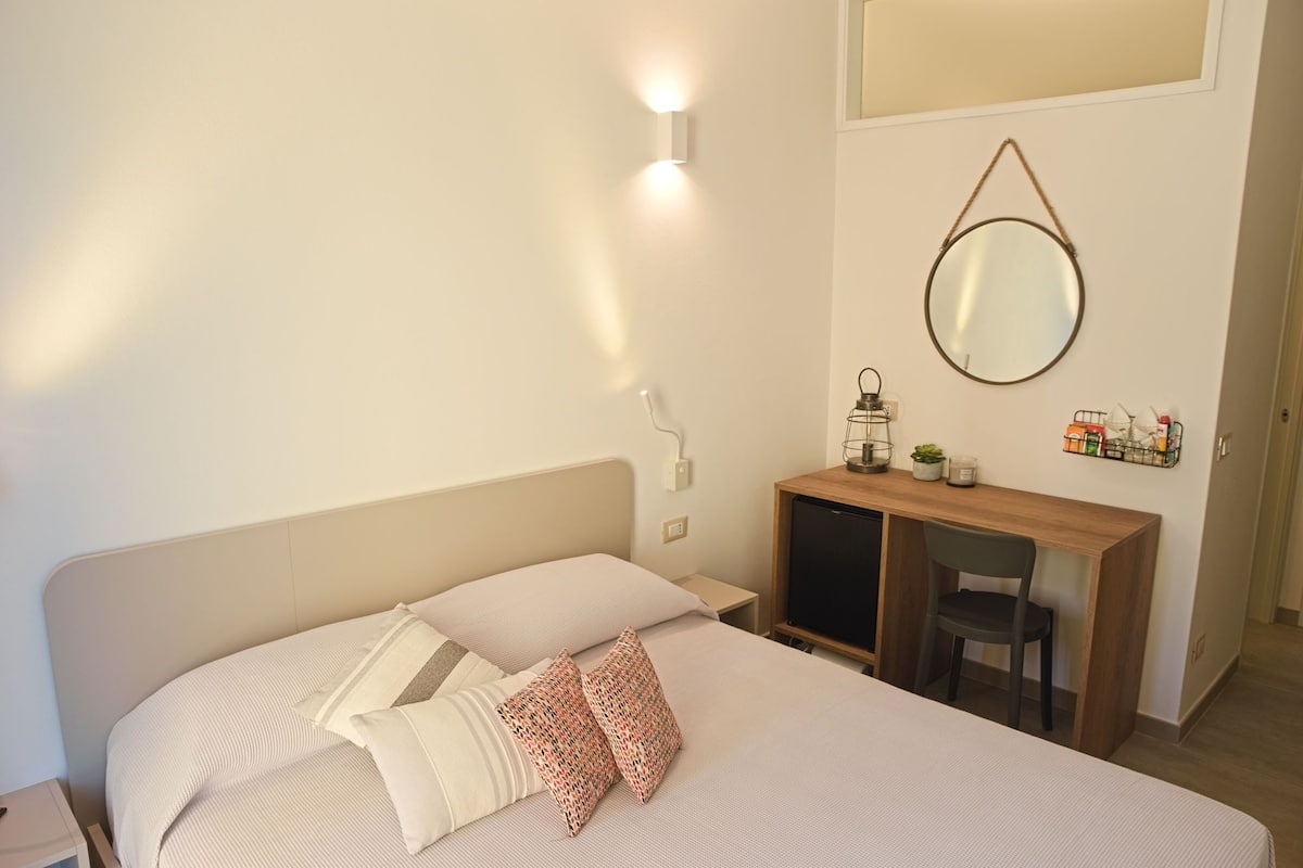 Basic Double Room, Patio, Courtyard View