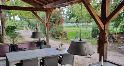 Gîte Ella - 20 min from Le Pal park - Dog welcome - Small family campsite