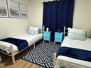 Desk, iron/ironing board, travel crib, free WiFi