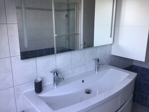 Shower, towels