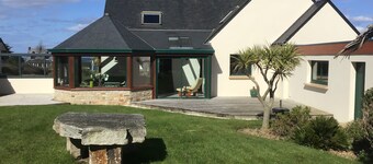 House with sea view at 200 M'environ from the beach of Béniguet